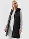 4F Women's Short Sports Jacket for Winter Black