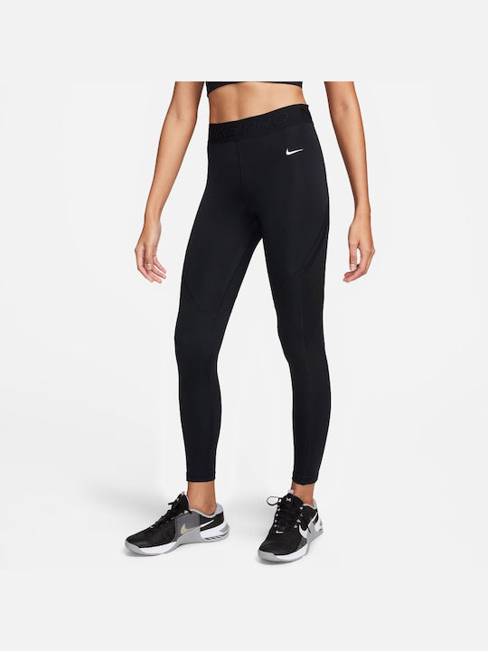 Nike Dri-Fit Training Γυναικείο Cropped Κολάν Μαύρο
