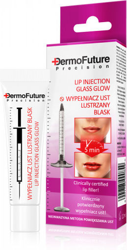 Dermofuture Lip Injection Glasglanz Lippenfüller Spiegelglanz 12ml