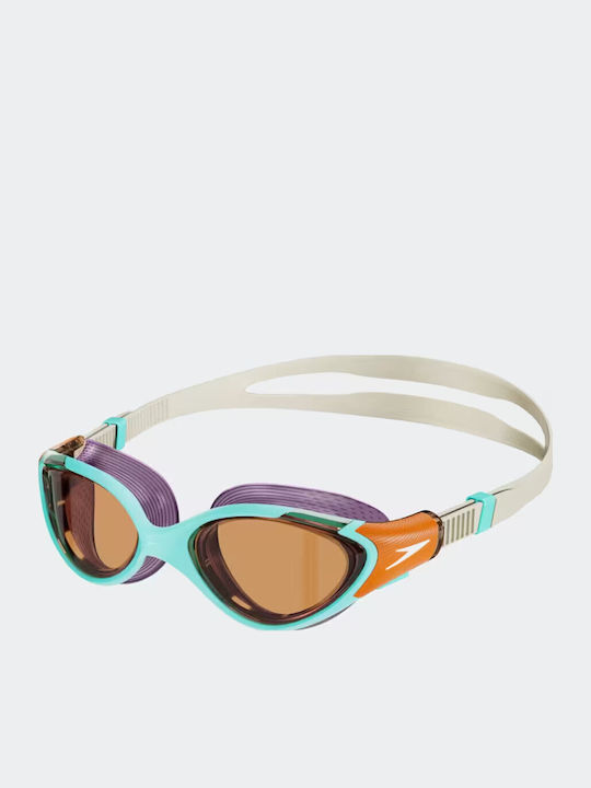 Speedo Biofuse 2.0 Swimming Goggles Adults Beige