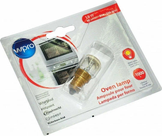 Whirlpool Λαμπάκι Φούρνου 15W για Ντουί E14