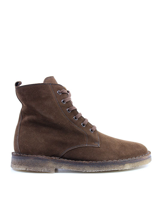 Frau Αρβυλάκια Καφέ 25C5_SUEDE