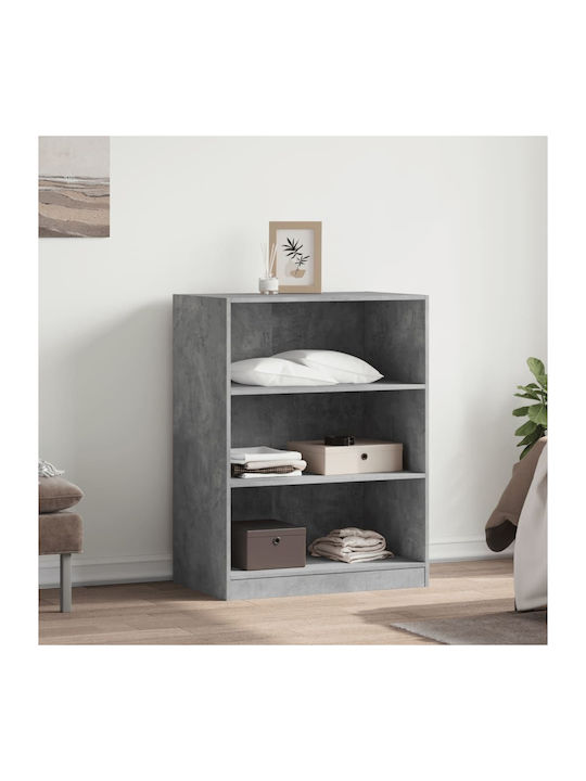 Bibliotecă Gri 77x48x102 cm