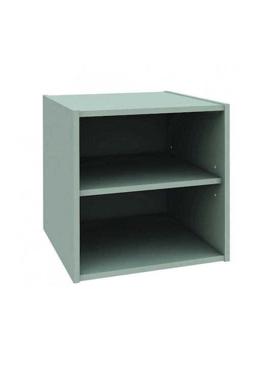 Shelf Wall Composite Green 35x35x35cm
