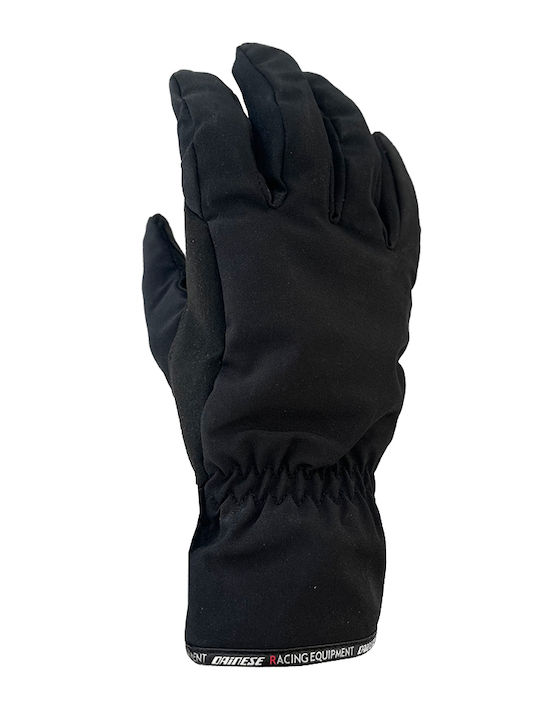 Dainese Brescia Rain Χειμερινά Ανδρικά Γάντια Μηχανής Μαύρα