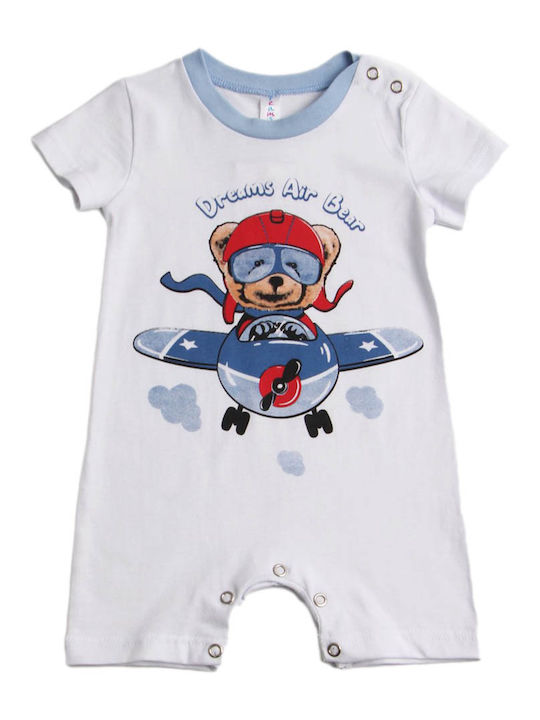 Dreams Set Baby Strampler Kurzärmelig White