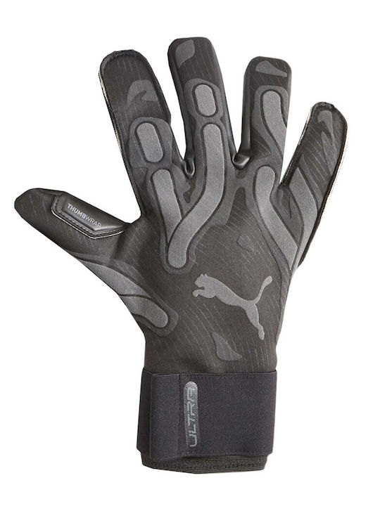 PUMA Ultimate Hybrid Γάντια Τερματοφύλακα Ενηλίκων Μαύρα