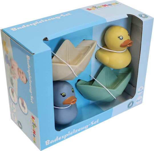Spielmaus Bath Ducks for 6++ Months 4pcs