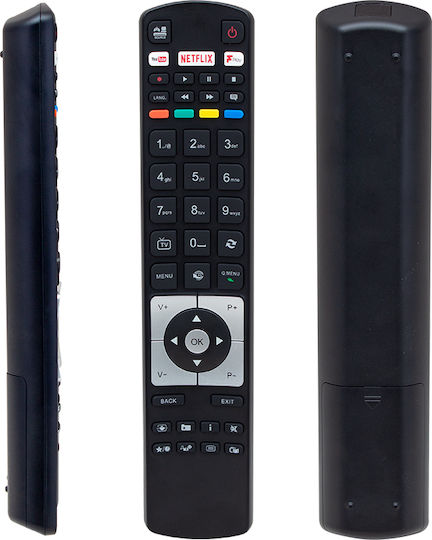 Neta Universal Τηλεχειριστήριο RC5118F για Τηλεοράσεις Vestel , F&U , Hitachi , Finlux και Sharp