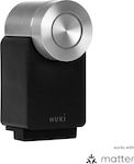 Nuki Electronic Lock Smart Lock Pro in color Black with Connectivity Wi-Fi