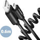 Axagon 0.6m Regular USB 2.0 to micro USB Cable (BUMM-AM10TB)