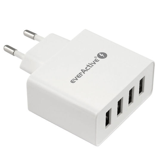 everActive Ladegerät ohne Kabel 20W Weißs (SC400)