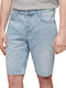 Ovin Vintage Ανδρική Βερμούδα Τζιν Light Blue