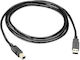 PremiumCord USB 2.0 Cable USB-A male - USB-B male Μαύρο 3m ku2ab3bk