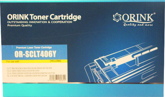 Orink Compatible Toner for Laser Printer Samsung CLT-C406S Black