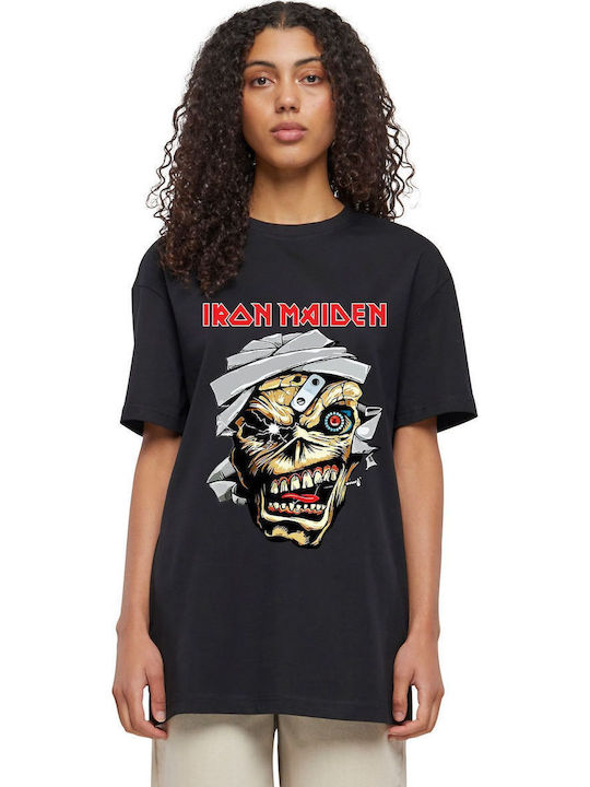 Rock Avenue Eddie Metal1 T-shirt Iron Maiden Μαύρο Βαμβακερό Rock Avenue Eddie Metal1 T-shirt Iron Maiden Μαύρο Βαμβακερό