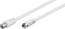 Goobay Cablu Antenă Coaxial de sex masculin - C...