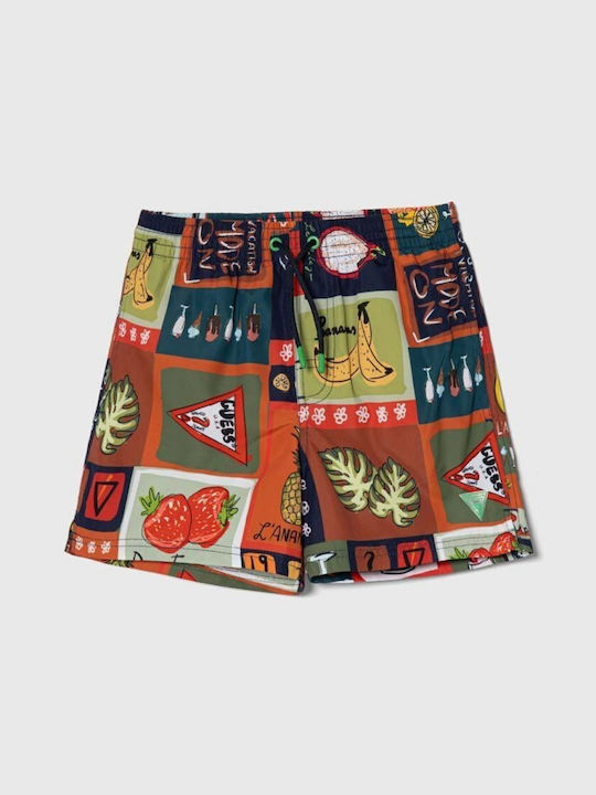 Guess Kids Swimwear Swim Shorts Colorful