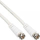 InLine Καλώδιο Κεραίας Coax male - Coax female Λευκό 10m (69310) 1τμχ