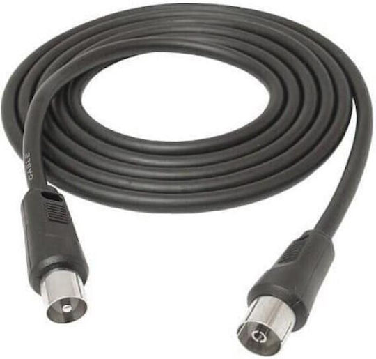Libox Antenna Cable Coax male - Coax female Black 3m (LB0159) 1pcs