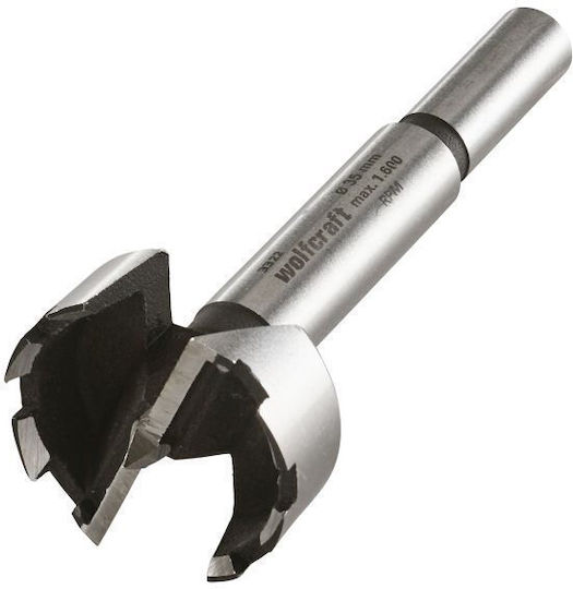 Wolfcraft Forstner Φρέζα για Διαμόρφωση Αυλακώσεων σε Ξύλο \ Πλαστικό