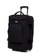 Polo Osaca Koffer Kabine Hart Schwarz mit 4 Räder Höhe 54cm