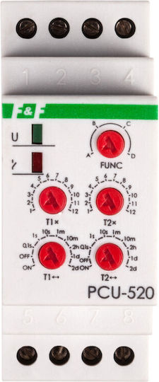 F&F Ρελέ 24V 8A PCU-520-24V