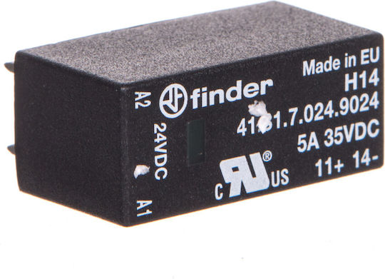 Finder Реле 24V 5Спецификация 41.81.7.024.9024