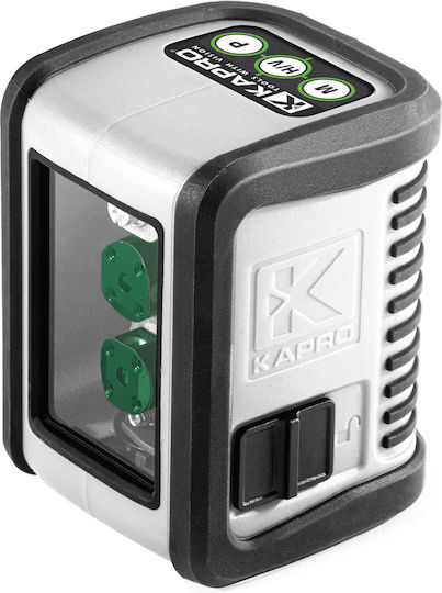 Kapro Αυτορυθμιζόμενο Γραμμικό Αλφάδι Laser Πράσινης Δέσμης με Εύρος Εργασίας 20m