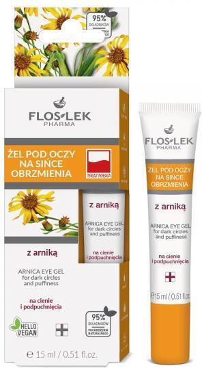 Gel de ochi Floslek Vânătăi Umflături Arnică 15ml