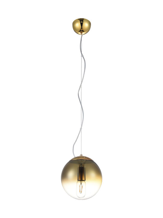 AZzardo Pendant Light Gold with Socket E27