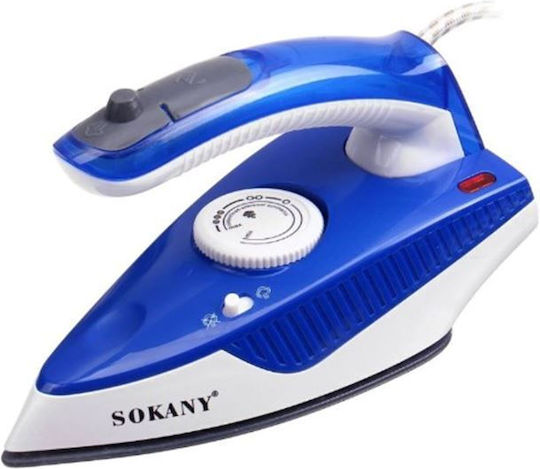 Sokany Steam Travel Iron 1000W with Ceramic Plate