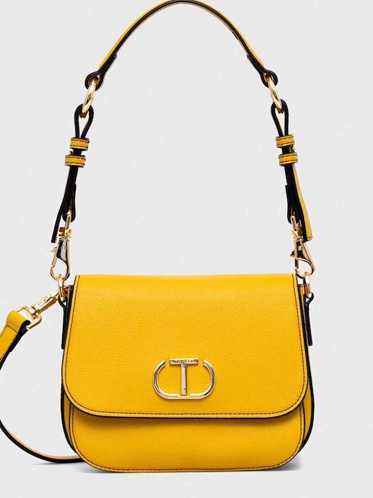 Twinset Handbag Yellow 241tb7132