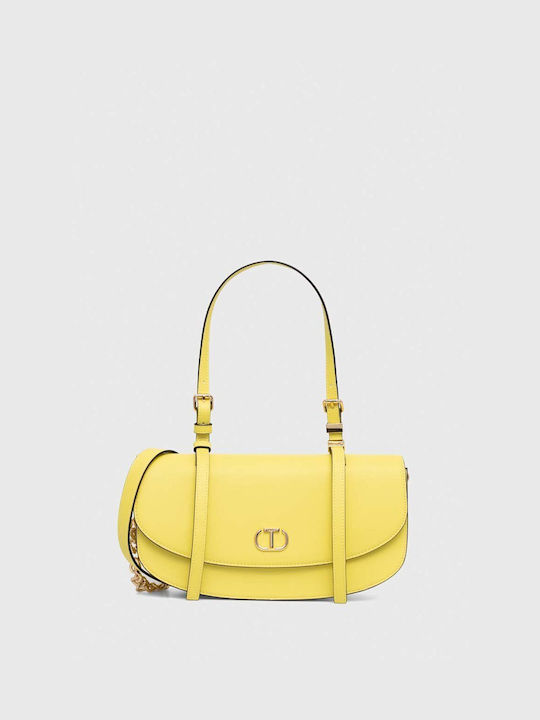 Twinset Handbag Yellow 241tb7063