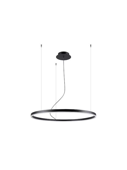 Sollux Lustră LED cu Alb Natural Lumină Negru TH.282