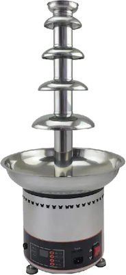 Karamco Silver Chocolate Fountain with 5 Flats 300W 33x33x68cm