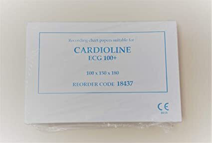 Echocardiography Z-Fold Paper with 180 Sheets 100x150mm