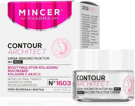 Mincer Pharma Architect No. 1603 Rich Cream Face Night with Aloe Vera 50ml