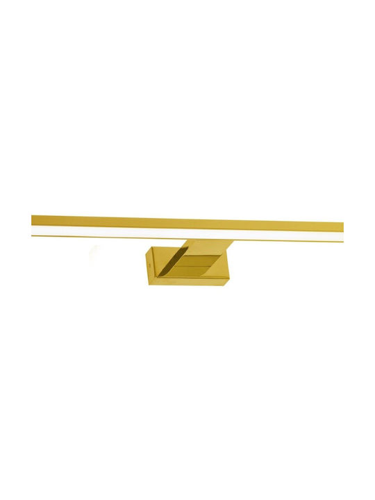 Eko Light Shine Lamp Wall with Integrated LED and Natural White Light Gold 6cm