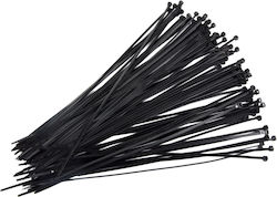 Proline Legături Cablu Din Plastic 400mmx4.8mm În Culoare Neagră 100 Buc
