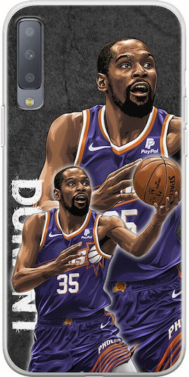 Nba Stars - Kevin Durant Umschlag Rückseite Silikon Mehrfarbig (Galaxy A7 2018)