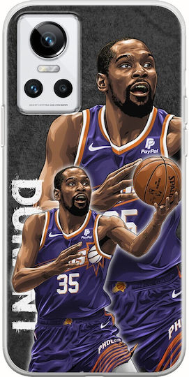 Nba Stars - Kevin Durant Back Cover Silicone Multicolour (Realme GT Neo 3)