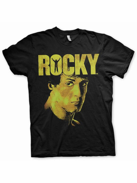 Tricou negru Rocky Sylvester Stallone