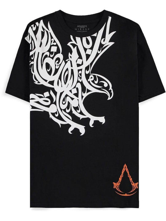 Assassin's Creed Mirage Eagle Black T-shirt