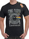 Rock Deal Pink Floyd T-shirt Ροζ Βαμβακερό