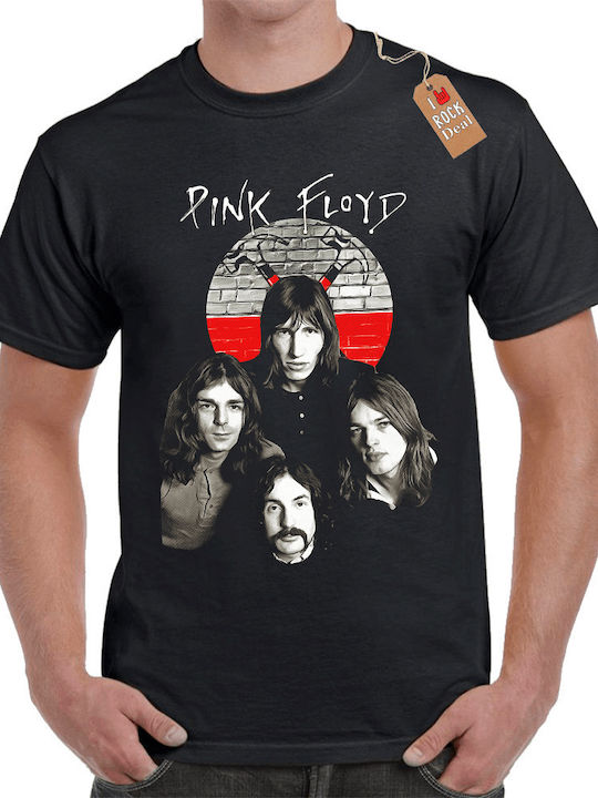 Rock Deal Tricou Pink Floyd Negru Din Bumbac