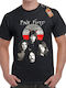 Rock Deal Tricou Pink Floyd Negru Din Bumbac