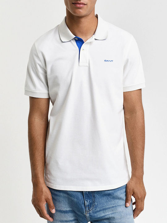 Gant Polo T-shirt Λευκό
