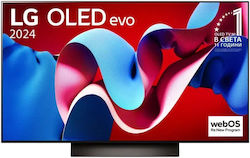 LG Smart Τηλεόραση 48" 4K UHD OLED OLED48C41LA HDR (2024)