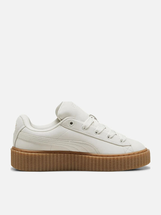 Fenty Creeper Phatty Sneakers Warm White-puma Gold-gum
